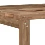 Set de muebles de jardín 2 pzas madera pino impregnada marrón von , Modulare Sofas für den Außenbereich - Ref: Foro24-316194,...
