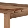 Set de muebles de jardín 2 pzas madera pino impregnada marrón von , Modulare Sofas für den Außenbereich - Ref: Foro24-316194,...