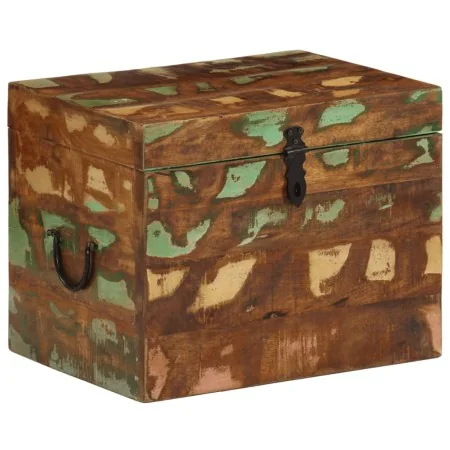 Caja de almacenamiento madera maciza reciclada de , Baúles de almacenamiento - Ref: Foro24-241644, Precio: 88,31 €, Descuento: %