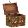 Caja de almacenamiento madera maciza reciclada de , Baúles de almacenamiento - Ref: Foro24-241644, Precio: 88,31 €, Descuento: %