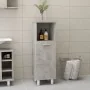 Armario de baño madera contrachapada gris 30x30x95 cm by , Bathroom furniture - Ref: Foro24-802619, Price: 59,40 €, Discount: %