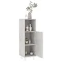 Armario de baño madera contrachapada gris 30x30x95 cm by , Bathroom furniture - Ref: Foro24-802619, Price: 59,40 €, Discount: %