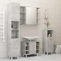 Armario de baño madera contrachapada gris 30x30x95 cm by , Bathroom furniture - Ref: Foro24-802619, Price: 59,40 €, Discount: %