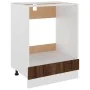 Armario de horno madera ingeniería roble ahumado 60x46x81,5 cm von , Küchenschränke - Ref: Foro24-825836, Preis: 62,73 €, Rab...
