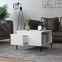 Mesa de centro madera contrachapada blanco 55x55x36,5 cm by , Coffee table - Ref: Foro24-821084, Price: 64,78 €, Discount: %