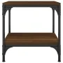 Mesa auxiliar de madera contrachapada marrón roble 40x40x40 cm by , Coffee table - Ref: Foro24-819385, Price: 27,07 €, Discou...