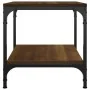 Mesa auxiliar de madera contrachapada marrón roble 40x40x40 cm by , Coffee table - Ref: Foro24-819385, Price: 27,07 €, Discou...