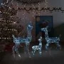 Familia de renos de Navidad acrílico 300 LEDs blanco frío by , Christmas lights - Ref: Foro24-329794, Price: 178,31 €, Discou...