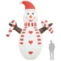 Muñeco de nieve inflable de Navidad con LED 630 cm by , Christmas lights - Ref: Foro24-345285, Price: 219,47 €, Discount: %