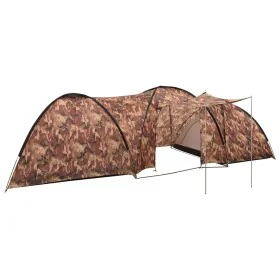 Tienda de campaña iglú 8 personas camuflaje 650x240x190 cm by , tents - Ref: Foro24-93052, Price: 158,07 €, Discount: %