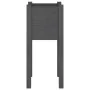 Jardineras 2 unidades madera maciza de pino gris 31x31x70 cm by , Pots and planters - Ref: Foro24-810784, Price: 38,28 €, Dis...