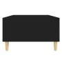Mesa de centro madera contrachapada negro 103,5x60x35 cm by , Coffee table - Ref: Foro24-806014, Price: 77,59 €, Discount: %