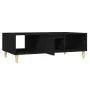 Mesa de centro madera contrachapada negro 103,5x60x35 cm by , Coffee table - Ref: Foro24-806014, Price: 77,59 €, Discount: %