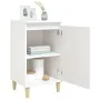 Mesita de noche madera contrachapada blanca 40x35x70 cm von , Nachttische - Ref: Foro24-819628, Preis: 44,84 €, Rabatt: %