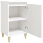 Mesita de noche madera contrachapada blanca 40x35x70 cm von , Nachttische - Ref: Foro24-819628, Preis: 44,84 €, Rabatt: %