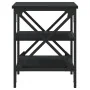Mesa auxiliar madera contrachapada negro 40x42x50 cm by , Side tables - Ref: Foro24-825772, Price: 42,48 €, Discount: %