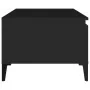 Mesa de centro madera contrachapada negro 90x50x36,5 cm de , Mesas de centro - Ref: Foro24-821117, Precio: 72,21 €, Descuento: %