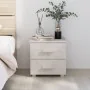 Mesita de noche HAMAR madera pino maciza blanco 40x35x44,5 cm by , Nightstands - Ref: Foro24-340405, Price: 49,57 €, Discount: %