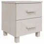 Mesita de noche HAMAR madera pino maciza blanco 40x35x44,5 cm by , Nightstands - Ref: Foro24-340405, Price: 49,57 €, Discount: %