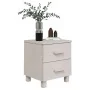 Mesita de noche HAMAR madera pino maciza blanco 40x35x44,5 cm by , Nightstands - Ref: Foro24-340405, Price: 49,57 €, Discount: %