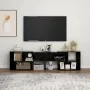 Mueble de TV madera contrachapada negro 149x30x52 cm von , TV-Möbel - Ref: Foro24-808360, Preis: 81,40 €, Rabatt: %