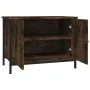 Mueble de TV madera contrachapada roble ahumado 60x35x45 cm by , TV Furniture - Ref: Foro24-826297, Price: 46,72 €, Discount: %