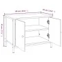 Mueble de TV madera contrachapada roble ahumado 60x35x45 cm by , TV Furniture - Ref: Foro24-826297, Price: 46,72 €, Discount: %