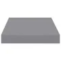 Estantes flotantes de pared 4 uds MDF gris 23x23,5x3,8 cm by , Shelves and shelves - Ref: Foro24-323846, Price: 41,08 €, Disc...