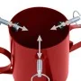 Soporte para árbol de Navidad rojo 58x58x21 cm by , Christmas tree stands - Ref: Foro24-331318, Price: 21,47 €, Discount: %