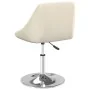 Silla de comedor giratoria 6 uds terciopelo crema by , dining chairs - Ref: Foro24-3088768, Price: 340,84 €, Discount: %