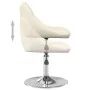 Silla de comedor giratoria 6 uds terciopelo crema by , dining chairs - Ref: Foro24-3088768, Price: 340,84 €, Discount: %