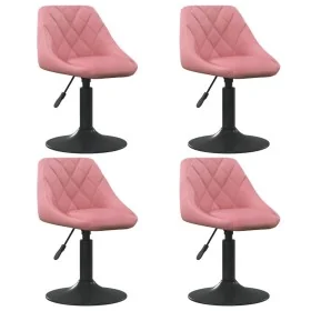 Sillas de comedor giratorias 4 unidades de terciopelo rosa von , Essstühle - Ref: Foro24-3088796, Preis: 228,47 €, Rabatt: %