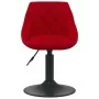 Silla de comedor terciopelo rojo tinto von , Essstühle - Ref: Foro24-3088819, Preis: 75,58 €, Rabatt: %