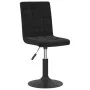 Sillas de comedor giratorias 6 unidades terciopelo negro de , Sillas de comedor - Ref: Foro24-3089297, Precio: 405,33 €, Desc...