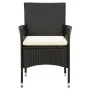 Set comedor de jardín 9 piezas y cojines ratán sintético negro von , Gartensets - Ref: Foro24-3094831, Preis: 768,00 €, Rabat...