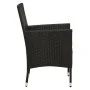Set comedor de jardín 9 piezas y cojines ratán sintético negro von , Gartensets - Ref: Foro24-3094831, Preis: 768,00 €, Rabat...