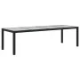 Set comedor de jardín 9 piezas y cojines ratán sintético negro von , Gartensets - Ref: Foro24-3094831, Preis: 768,00 €, Rabat...