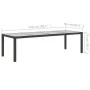 Set comedor de jardín 9 piezas y cojines ratán sintético negro von , Gartensets - Ref: Foro24-3094831, Preis: 768,00 €, Rabat...