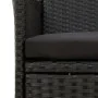 Set comedor de jardín 9 piezas y cojines ratán sintético negro von , Gartensets - Ref: Foro24-3094871, Preis: 779,92 €, Rabat...