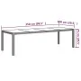 Set comedor de jardín 11 piezas y cojines ratán sintético beige by , Garden sets - Ref: Foro24-3094908, Price: 882,40 €, Disc...