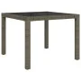 Set de comedor de jardín 5 pzas y cojines ratán sintético gris von , Gartensets - Ref: Foro24-3094934, Preis: 412,78 €, Rabat...