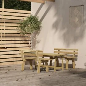 Juego de comedor de jardín 3 piezas madera de pino impregnada by , Garden sets - Ref: Foro24-3096602, Price: 366,76 €, Discou...