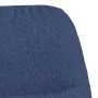 Silla mecedora con reposapiés tela azul by , Rocking chairs - Ref: Foro24-3097405, Price: 148,59 €, Discount: %
