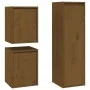 Muebles para TV 3 piezas madera maciza de pino marrón miel von , TV-Möbel - Ref: Foro24-3100167, Preis: 107,91 €, Rabatt: %