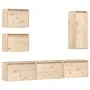 Muebles para TV 6 piezas madera maciza de pino von , TV-Möbel - Ref: Foro24-3100184, Preis: 243,40 €, Rabatt: %