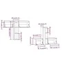 Muebles para TV 6 piezas madera maciza de pino de , Muebles TV - Ref: Foro24-3100254, Precio: 277,80 €, Descuento: %