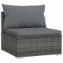 Set de muebles de jardín 6 pzas y cojines ratán sintético gris von , Gartensets - Ref: Foro24-3101717, Preis: 716,24 €, Rabat...