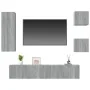 Set de muebles para TV 5 pzas madera contrachapada gris Sonoma von , TV-Möbel - Ref: Foro24-3114444, Preis: 142,71 €, Rabatt: %