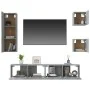 Set de muebles para TV 5 pzas madera contrachapada gris Sonoma von , TV-Möbel - Ref: Foro24-3114444, Preis: 142,71 €, Rabatt: %