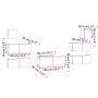 Set de muebles para TV 7 pzas madera contrachapada gris Sonoma von , TV-Möbel - Ref: Foro24-3114548, Preis: 213,36 €, Rabatt: %